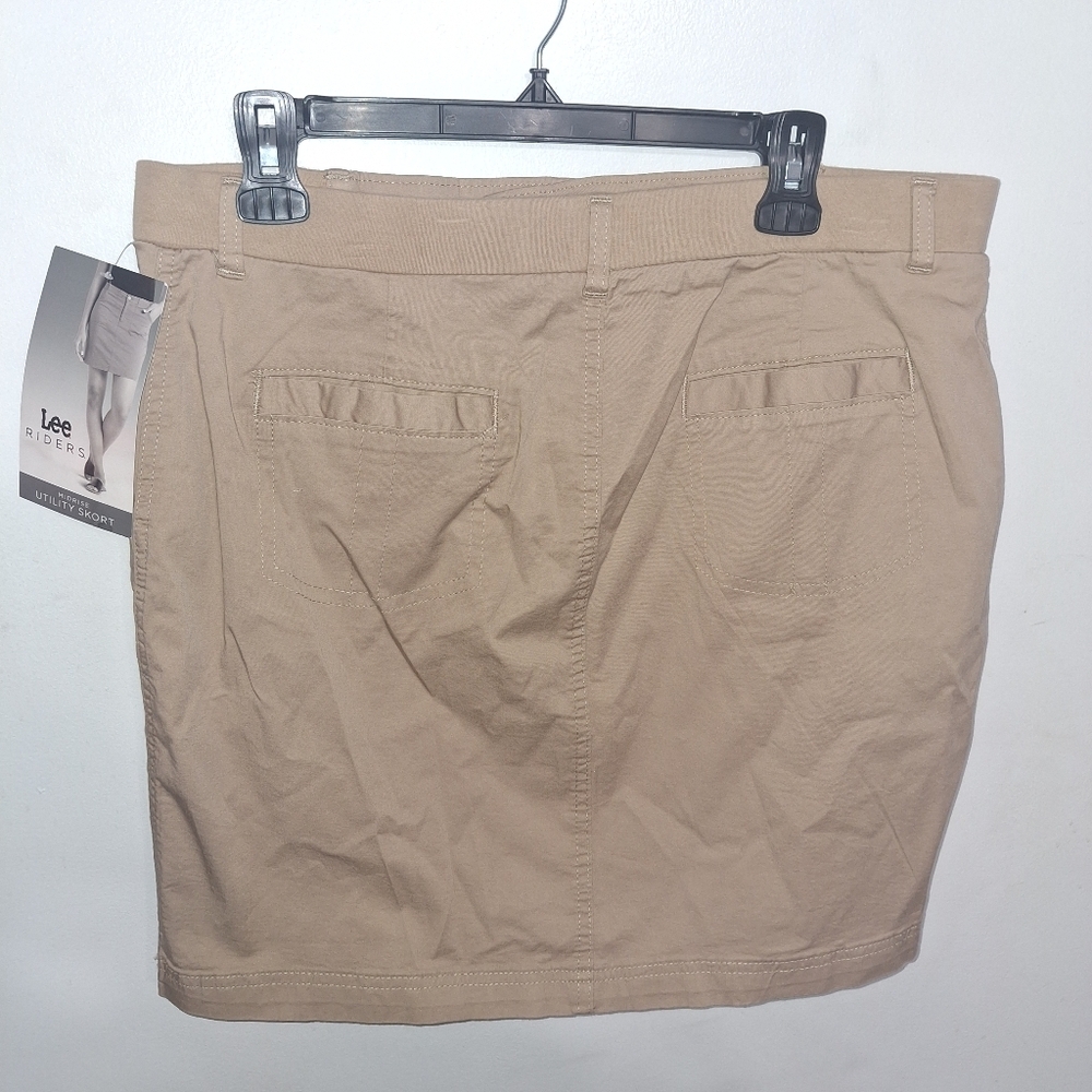LEE Riders- Midrise Skort - W Sz 14M - Picture 8 of 8